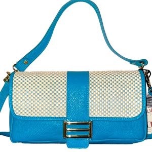 DIVINA FIRENZE Genuine Italian Leather x-body/shoulder Bag - NWT